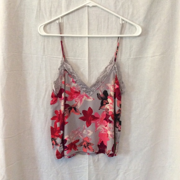 Lace trimmed camisole (shirt only) - Picture 3 of 3